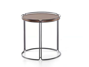 MONOLITH - Round metal coffee table by Ditre Italia - view 2